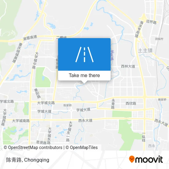陈青路 map