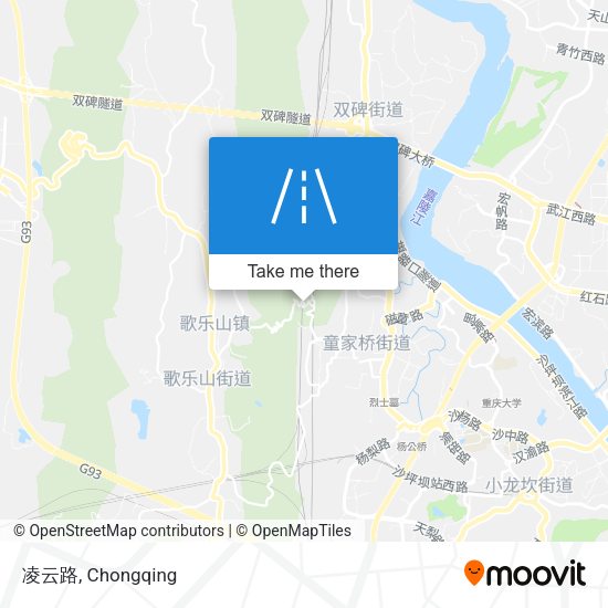 凌云路 map