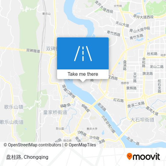 盘桂路 map