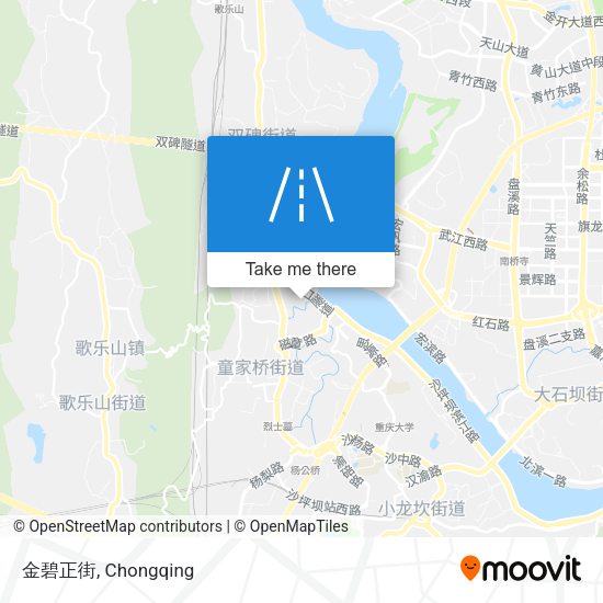 金碧正街 map