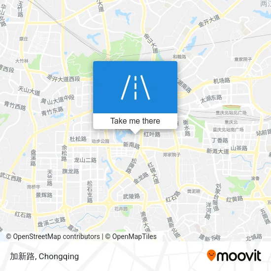 加新路 map