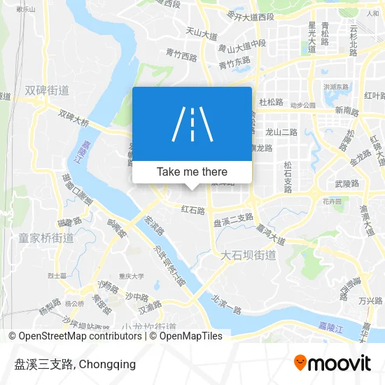 盘溪三支路 map