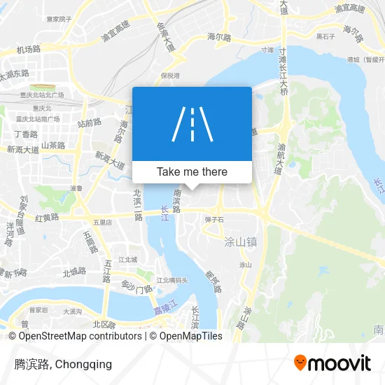 腾滨路 map