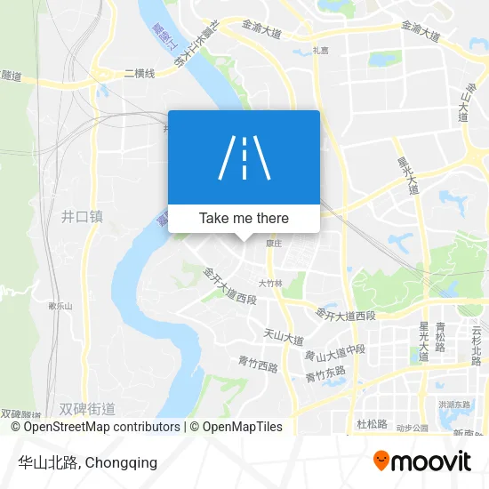 华山北路 map