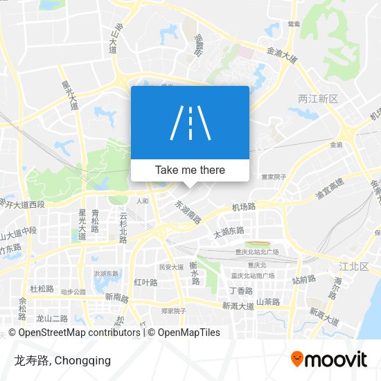 龙寿路 map