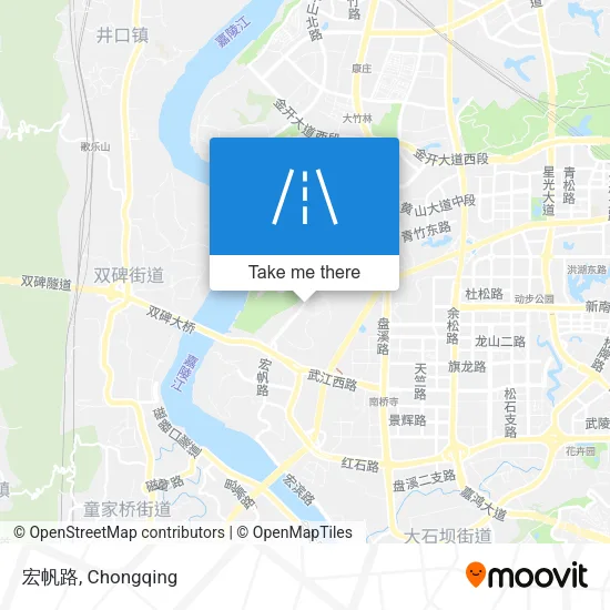 宏帆路 map