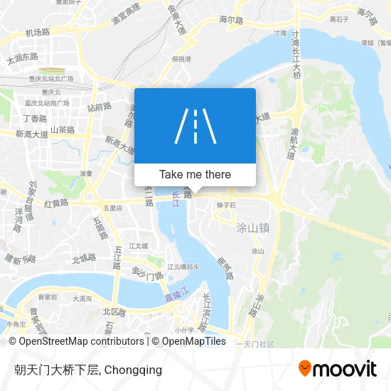 朝天门大桥下层 map