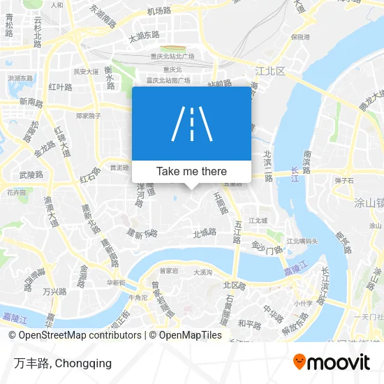 万丰路 map