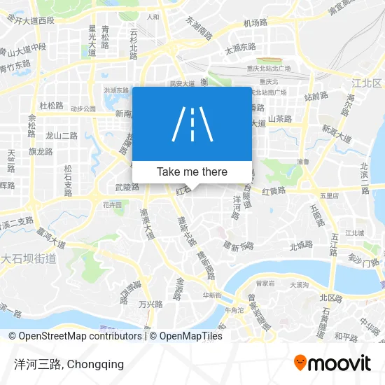 洋河三路 map