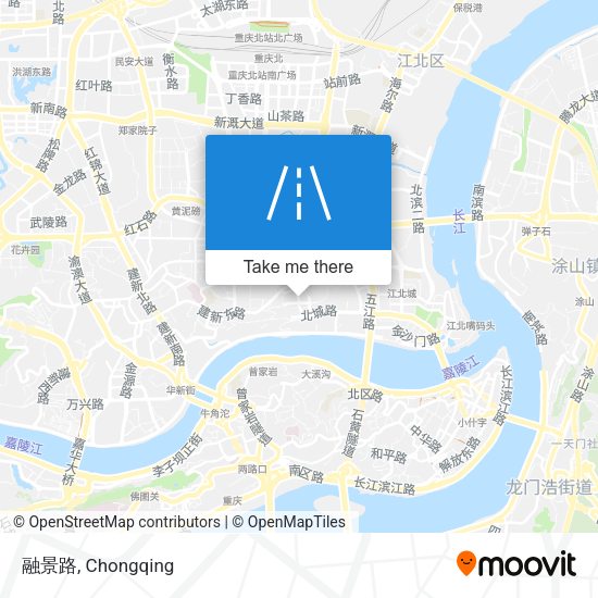 融景路 map