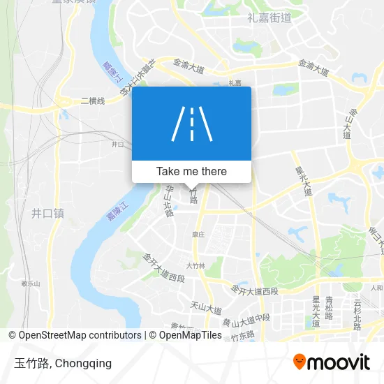 玉竹路 map