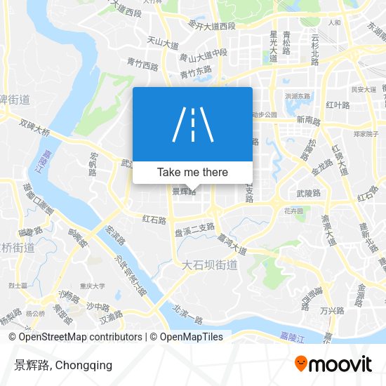景辉路 map