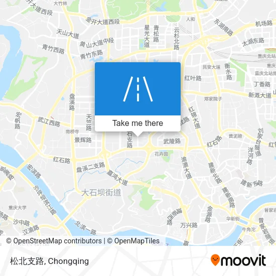 松北支路 map
