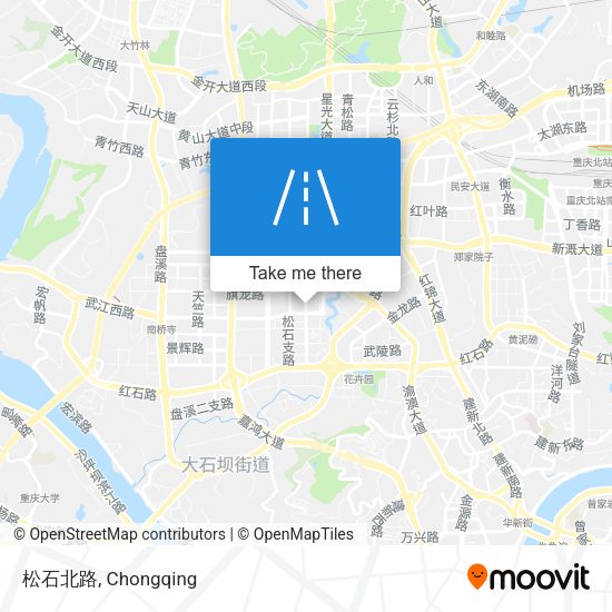松石北路 map