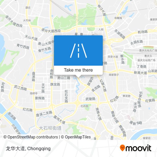龙华大道 map