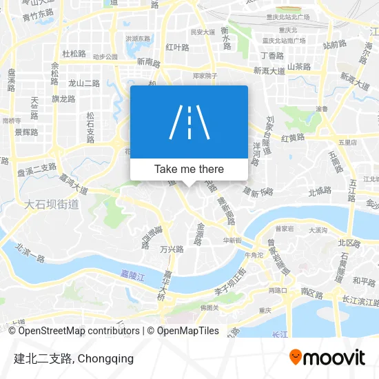 建北二支路 map