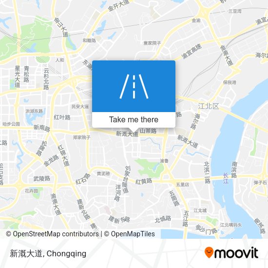 新溉大道 map