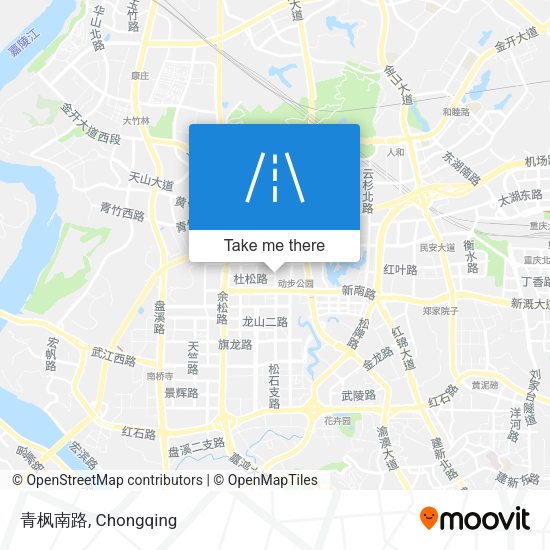 青枫南路 map