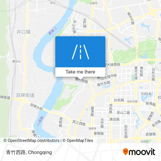 青竹西路 map
