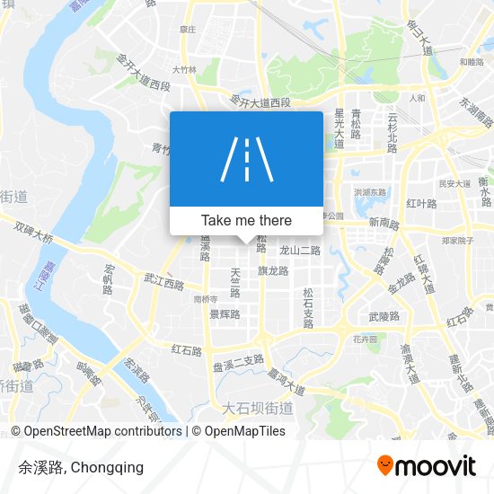 余溪路 map