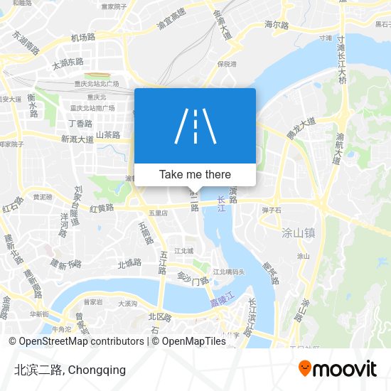 北滨二路 map