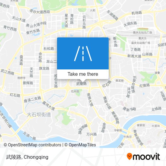 武陵路 map