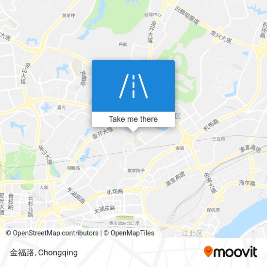 金福路 map