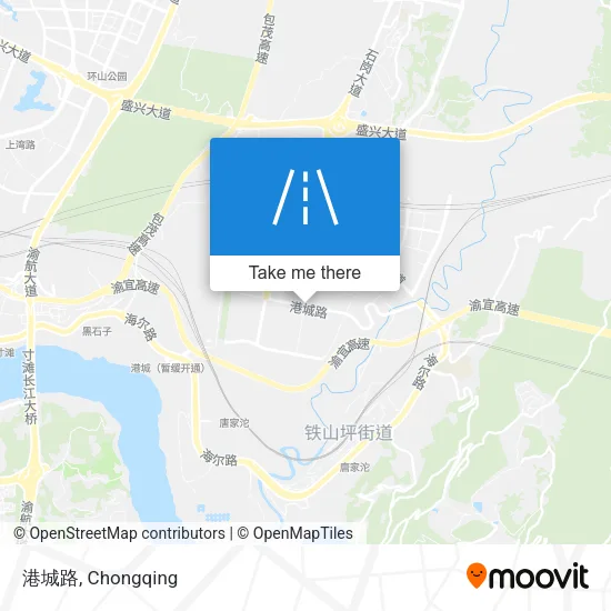 港城路 map