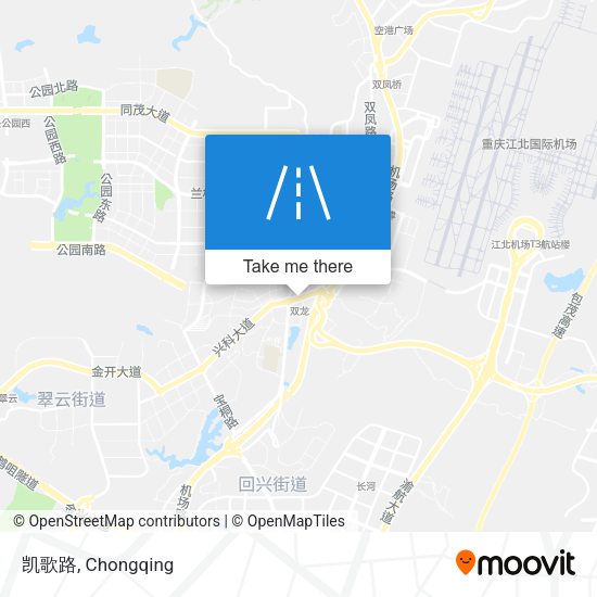 凯歌路 map