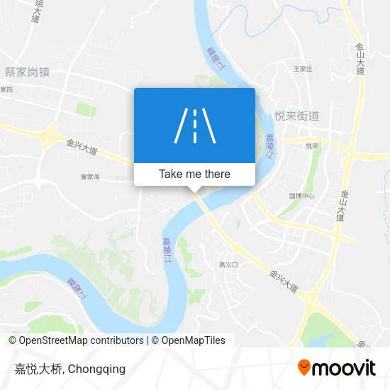 嘉悦大桥 map