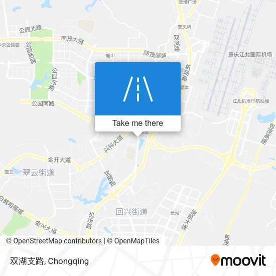 双湖支路 map