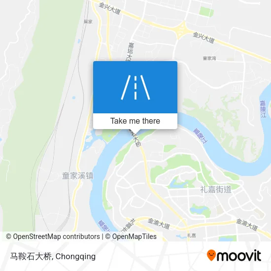 马鞍石大桥 map