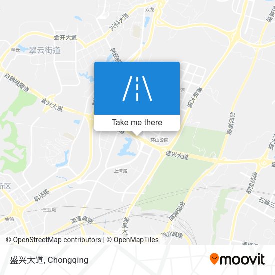 盛兴大道 map