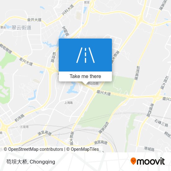 苟坝大桥 map