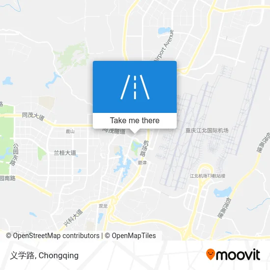 义学路 map