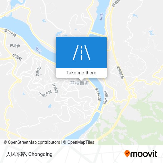 人民东路 map