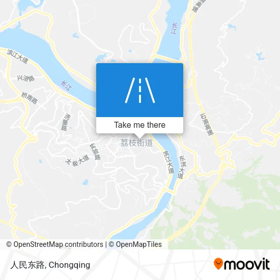 人民东路 map