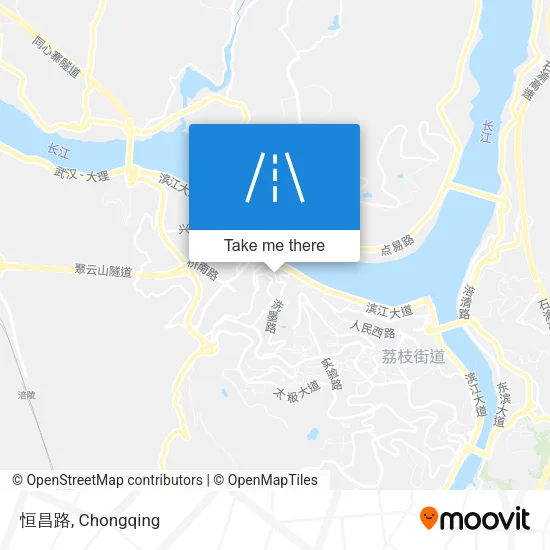 恒昌路 map
