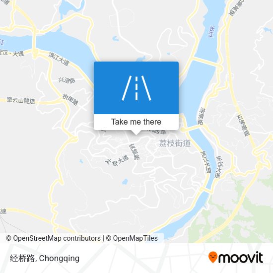 经桥路 map