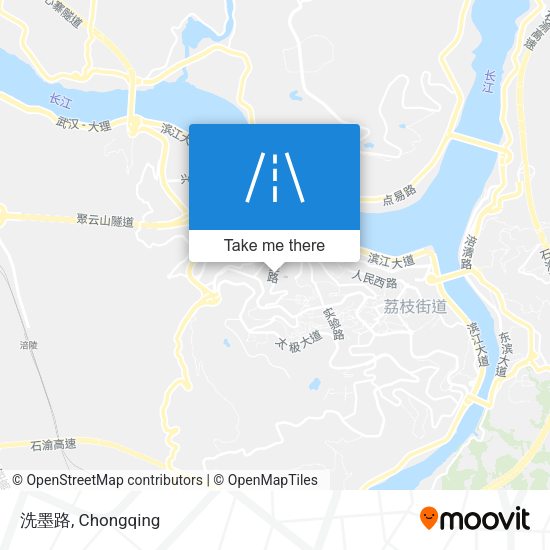 洗墨路 map