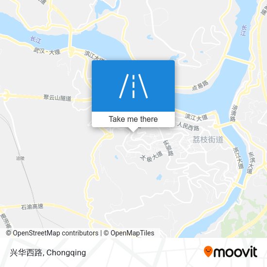兴华西路 map