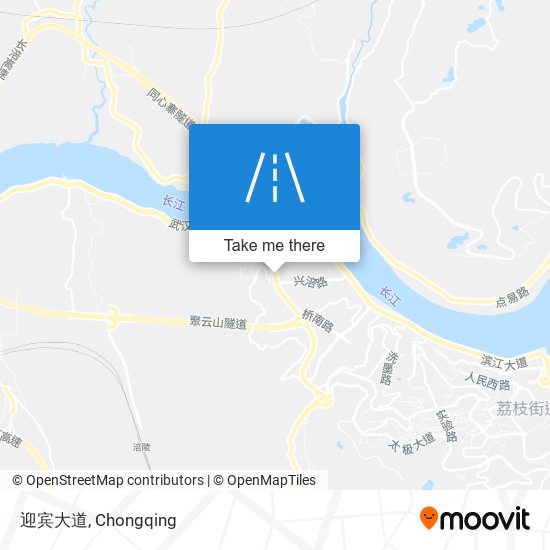 迎宾大道 map