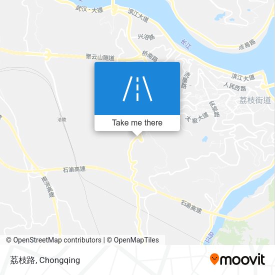 荔枝路 map