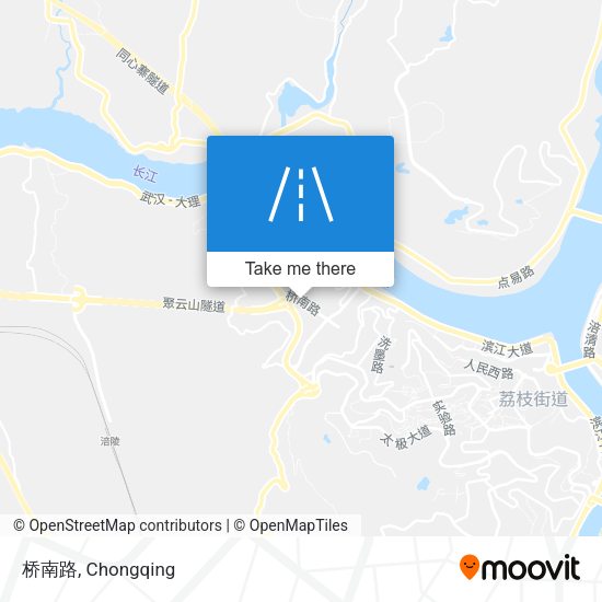 桥南路 map