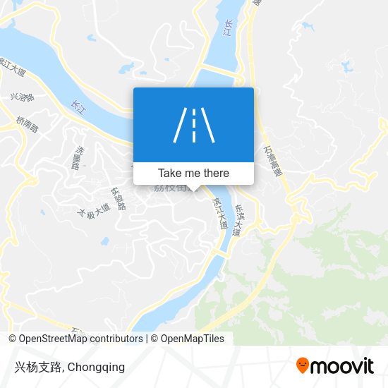兴杨支路 map