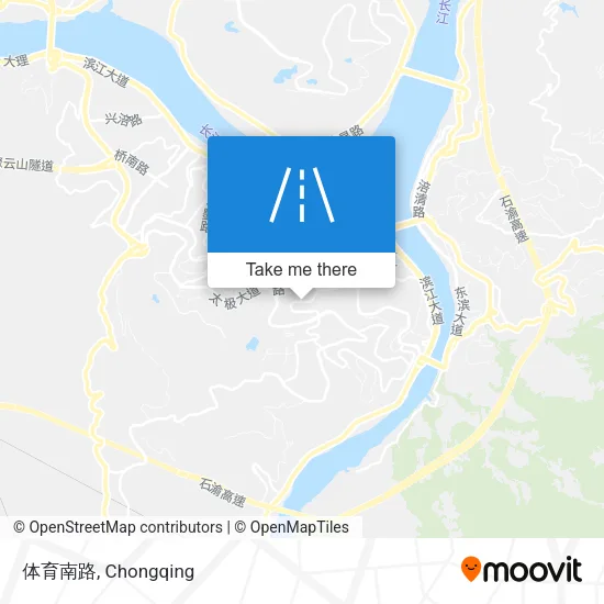 体育南路 map