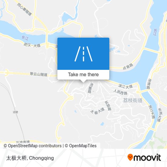 太极大桥 map