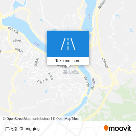 广场路 map