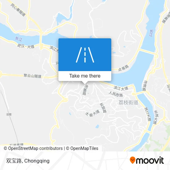 双宝路 map