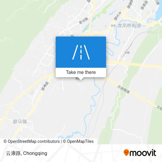 云康路 map